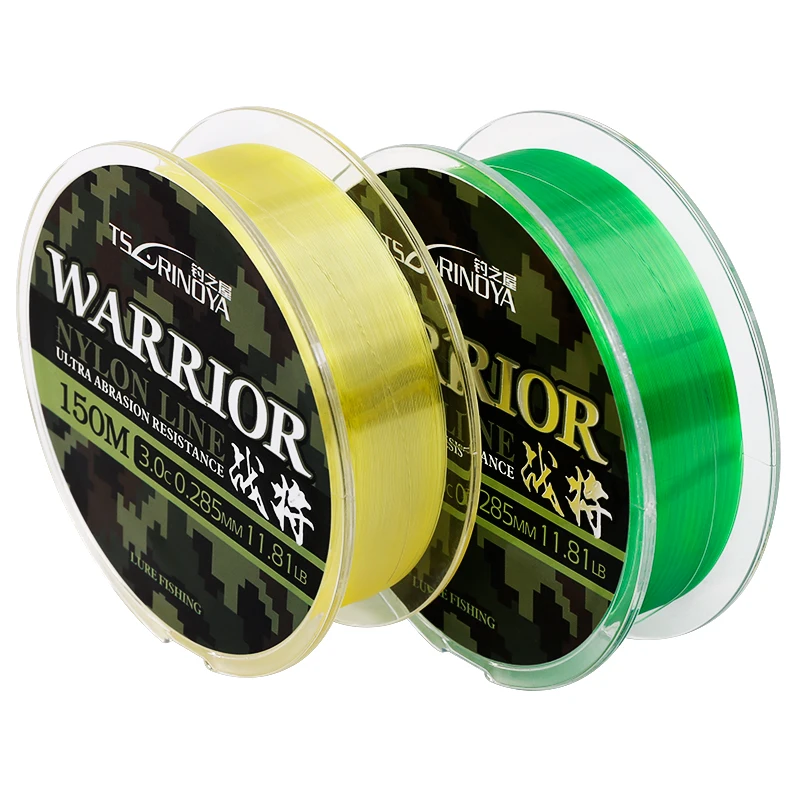 

1PCS nylon fishing line 150M Fishing Lines nylon smooth Low smooth extension durable Luya fishing line