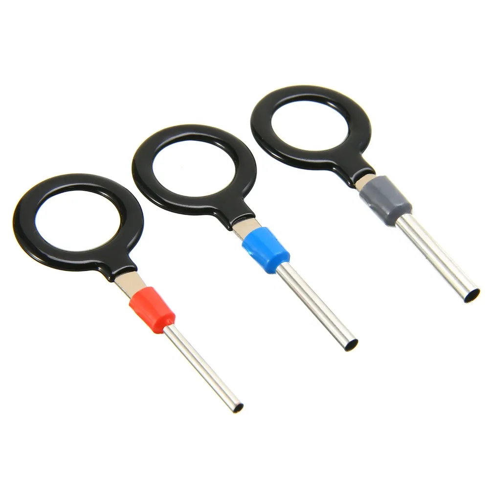 

Mayitr Hot 11Pcs/Set Terminal Removal Tool Key Pin Wire Crimp Connector Pin Extractor Kit Car Electrical Key Tools New