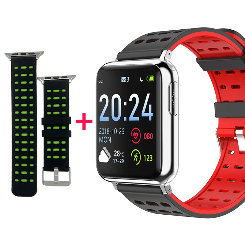 KAIHAI ЭКГ PPG SpO2 фитнес-трекер, умные часы для здоровья, кровяное давление, пульсометр, умные часы для android ios - Цвет: Combination 3