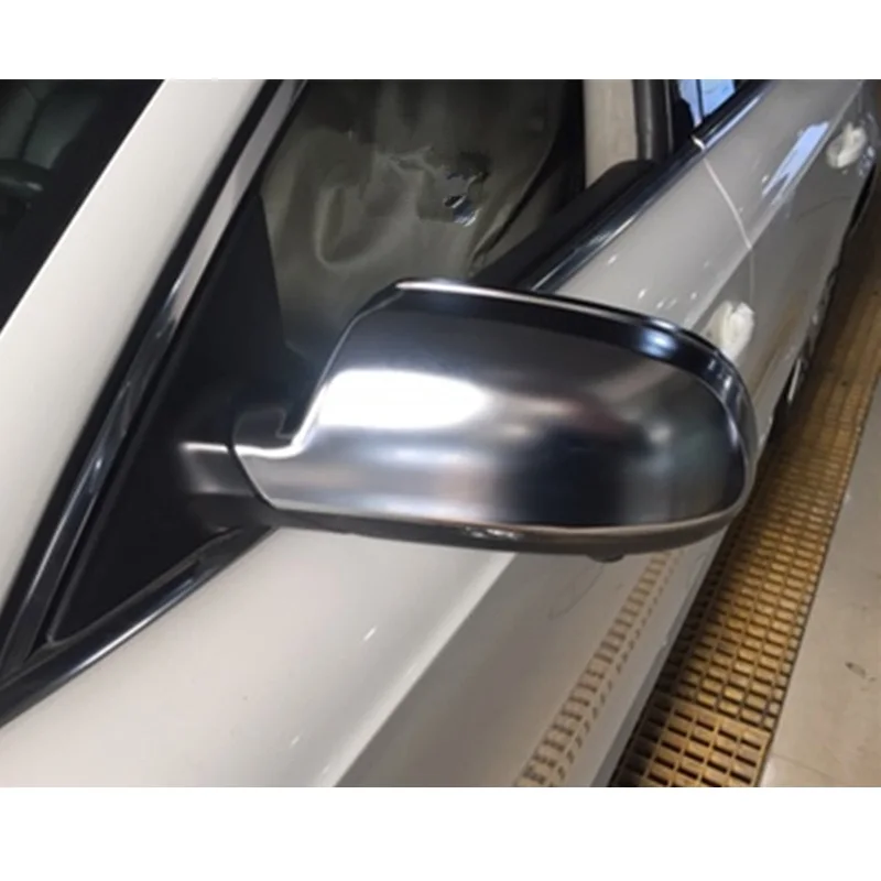 For Audi A3 A4 A5 B8.5 2010 2013 Matt Chromed Carbon Fiber Side Door