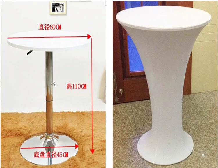 Bar Table Cloth Choice Image Decoration Ideas Hotel Tablecloth Tail Antependium High Table Coffee Elastic