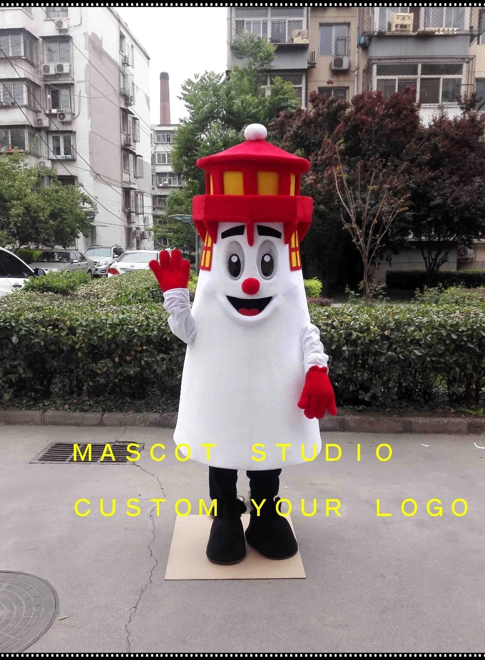 Lighthouse Mascot Costume Custom Fancy Costume Anime Cosplay Kit