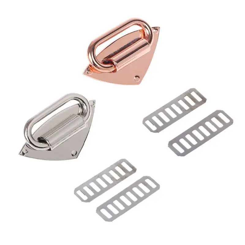 

Metal Clasp Turn Lock Twist Locks DIY Handbag Shoulder Crossbody Bag Purse Hardware 5.1x2.65cm