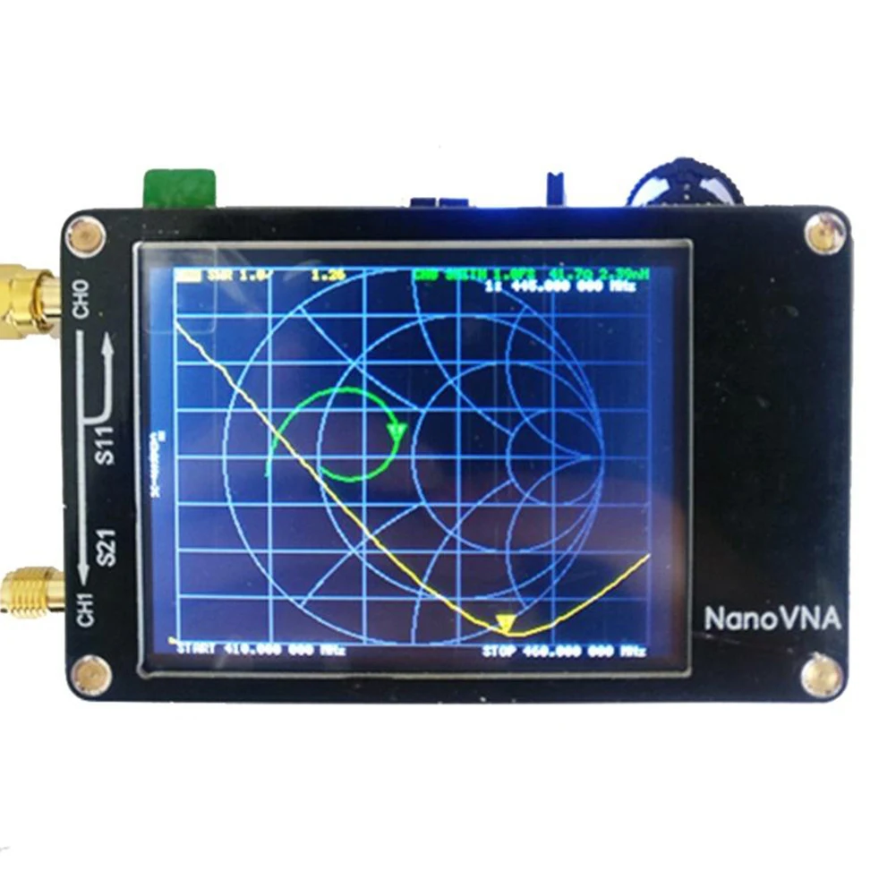 Профессиональный электронный UHF стоячая волна сетевой анализатор антенны HF измерения цифровой дисплей VHF 50 кГц-900 МГц экран