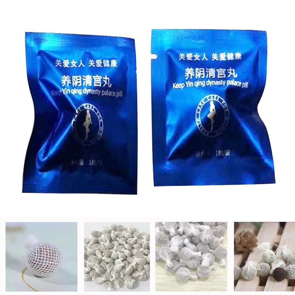 

2PCS Chinese medicine swab vaginal tampon discharge toxins gynaecology pads feminine hygiene tampons beautiful life D261