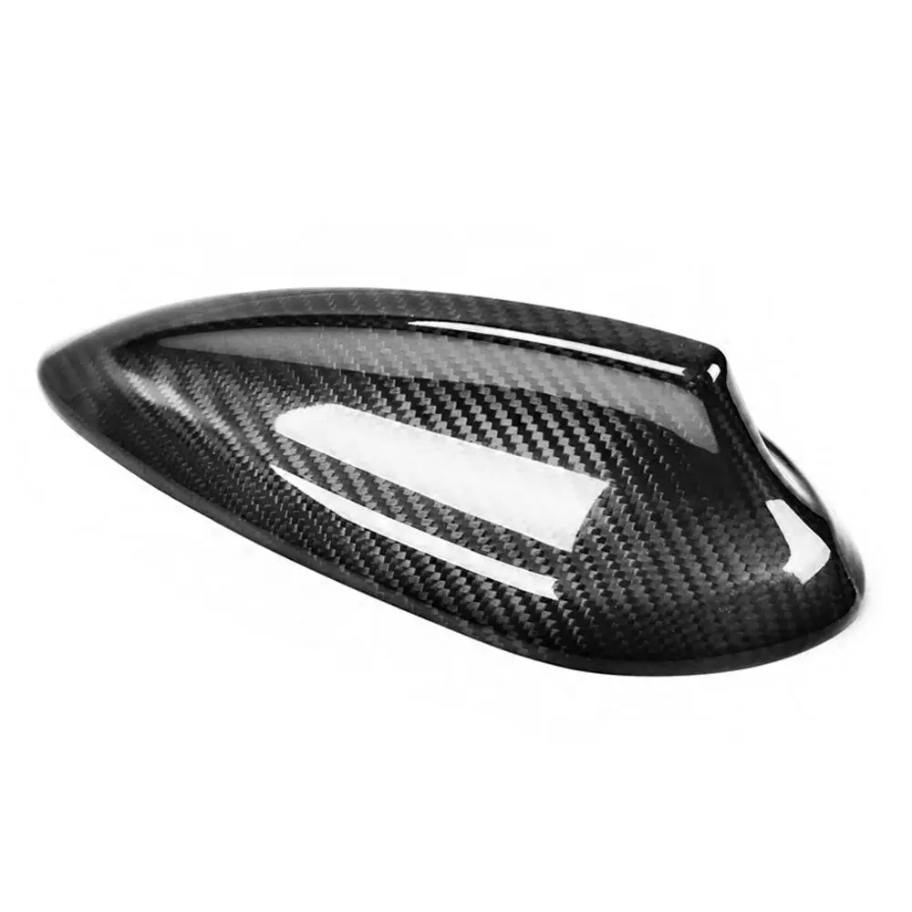 

Carbon Fiber Car Shark Fin Aerial Car Antenna Cover For BMW F30 F22 F32 13-18 Glossy Black high qualtiy Sticker