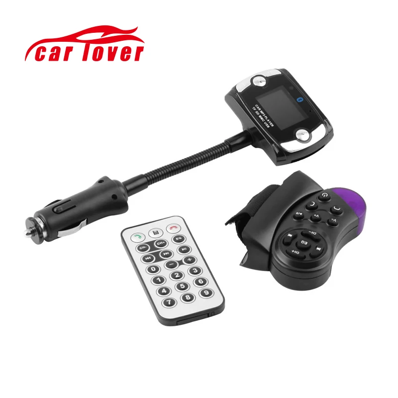 

Car MP3 Radio Player Wireless Bluetooth FM Transmitter Remote Control Modulator LCD Phone USB Charger Port Handsfree Calling set