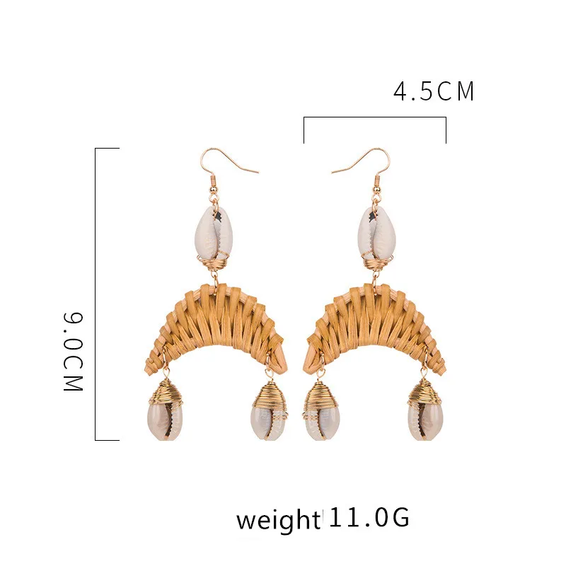 New-European-and-American-style-hand-woven-conch-earrings-rattan-woven-shell-earrings-declared-for-women(5)