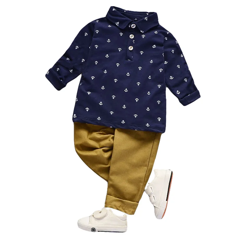 Toddler Boys Clothing Sets 2020 Spring Baby Clothes 2pcs Outfits Kids Suit For Boy Children 1 2 3 4 5 Year | Детская одежда и