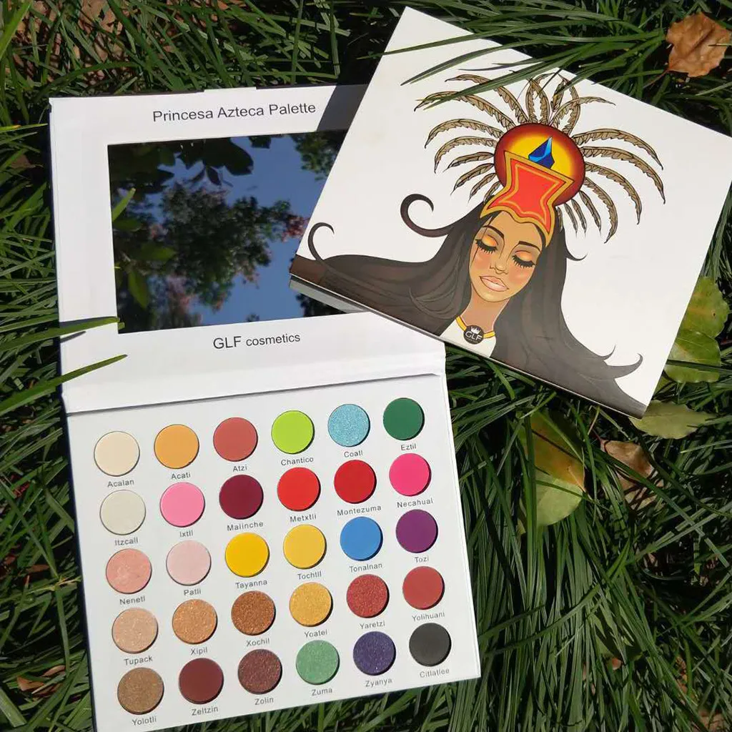

30 Color Shimmer Glitter Eyeshadow Palette Pressed Matte Eye Shadow MakeUp LongLasting Eye Palette Hua For Beauty Cosmetic