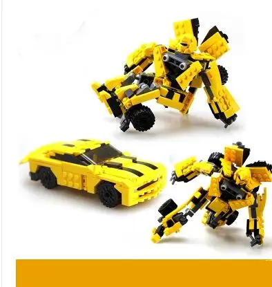 

8711 Hornet King Kong Transform Robot Car Building Block Boy Creative Toy Gift for Children Compatible with Legoings