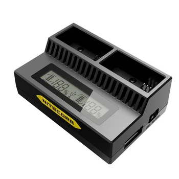 

Nitecore UGP3 Intelligent USB LCD Display Battery Charger For GoPro HERO3 / 3+ AHDBT-302 301 201 Batteries