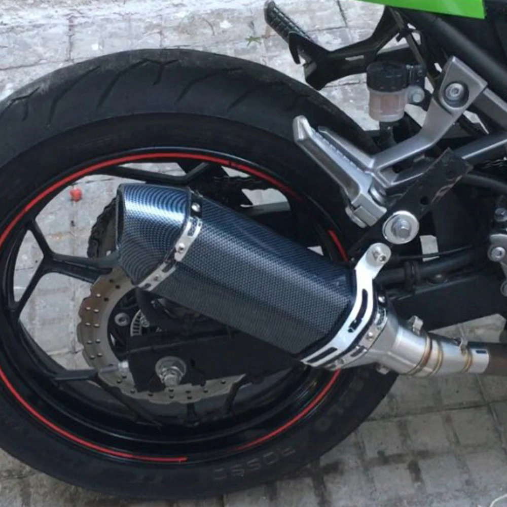 

#E535 Motorcycle Exhaust For S1000 R15 V3 YAMAHA MT10 ESCAPES DE MOTOCILCETAS ACERBIS TUBO DE ESCAPE HUSQVARNA MOTORCYCLE