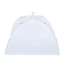 Складная сетка контейнеры пищевые палатки многоразовые крышка стола кухня квадратный зонт Анти белый москитный