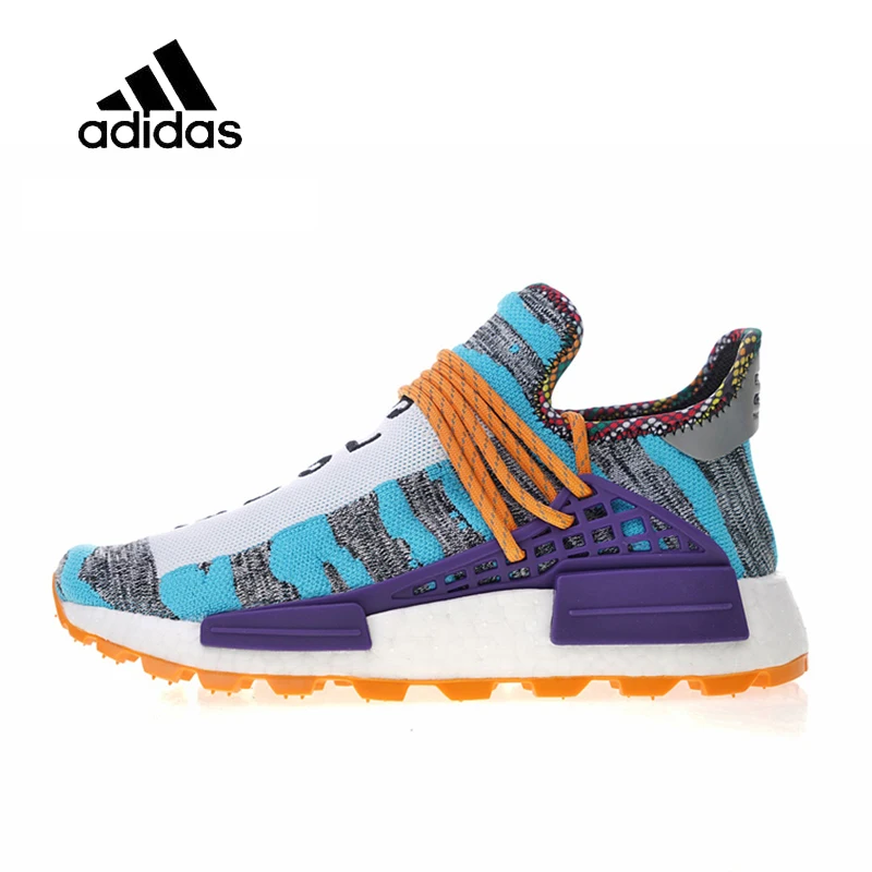

Original New Arrival Official Adidas Afro HU Solar Pack x Pharrell Williams Men's & Women's Running Shoes Sneakers BB9528