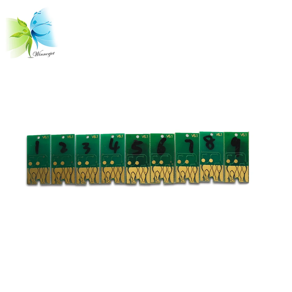 Восстанавливаемые чипы Winnerjet для Epson 350 7880 набор 2 шт. 9880 мл|chip epson|epson chipepson |