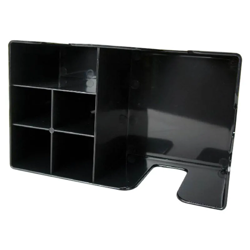 

Black Multi-function Bar Pub Tidy Napkin Straw Storage Box Cocktail Stirrer Storage Condiment Holder Toilet Paper tray F