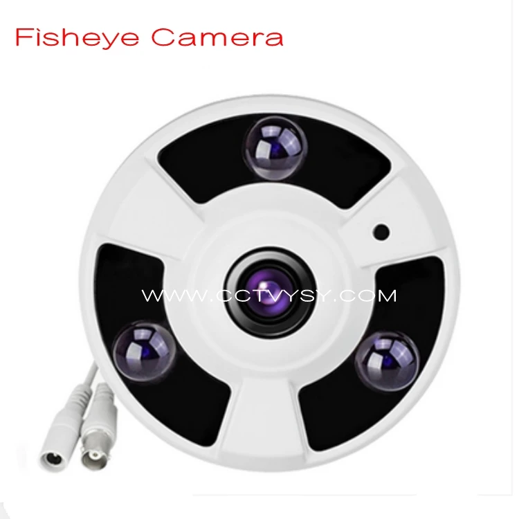 

free shipping 180 degree panoramic camera Sony 1200 fisheye ultra wide angle camera panoramic monitoring camera