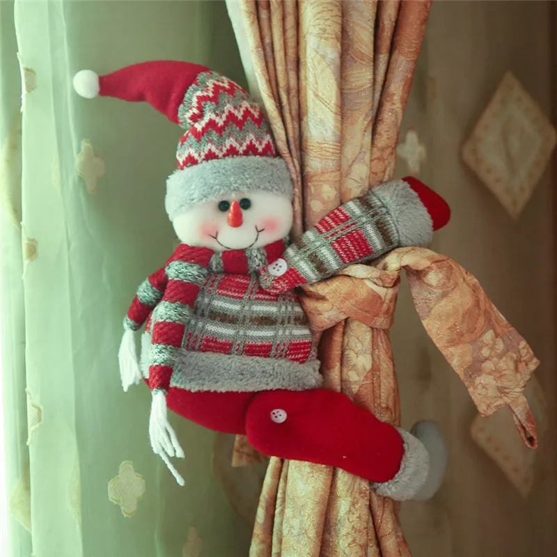 

1 pcs Christmas Curtain Buckle Christmas Decorations Santa Claus Supplies Window Decoration Christmas Gift for Christmas Decor