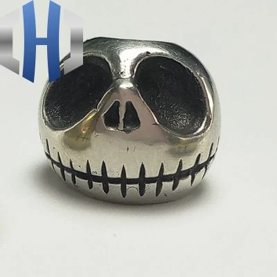 Новинка оригинальный ручной работы белый латунный Хэллоуин Тыква DIY нож бусины