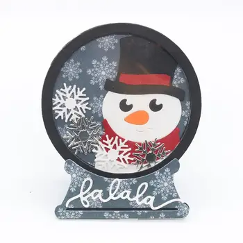 

Snow Globe Shaker Metal Cutting Dies Stencils for DIY Scrapbooking/photo album Decorative Embossing Paper Cards