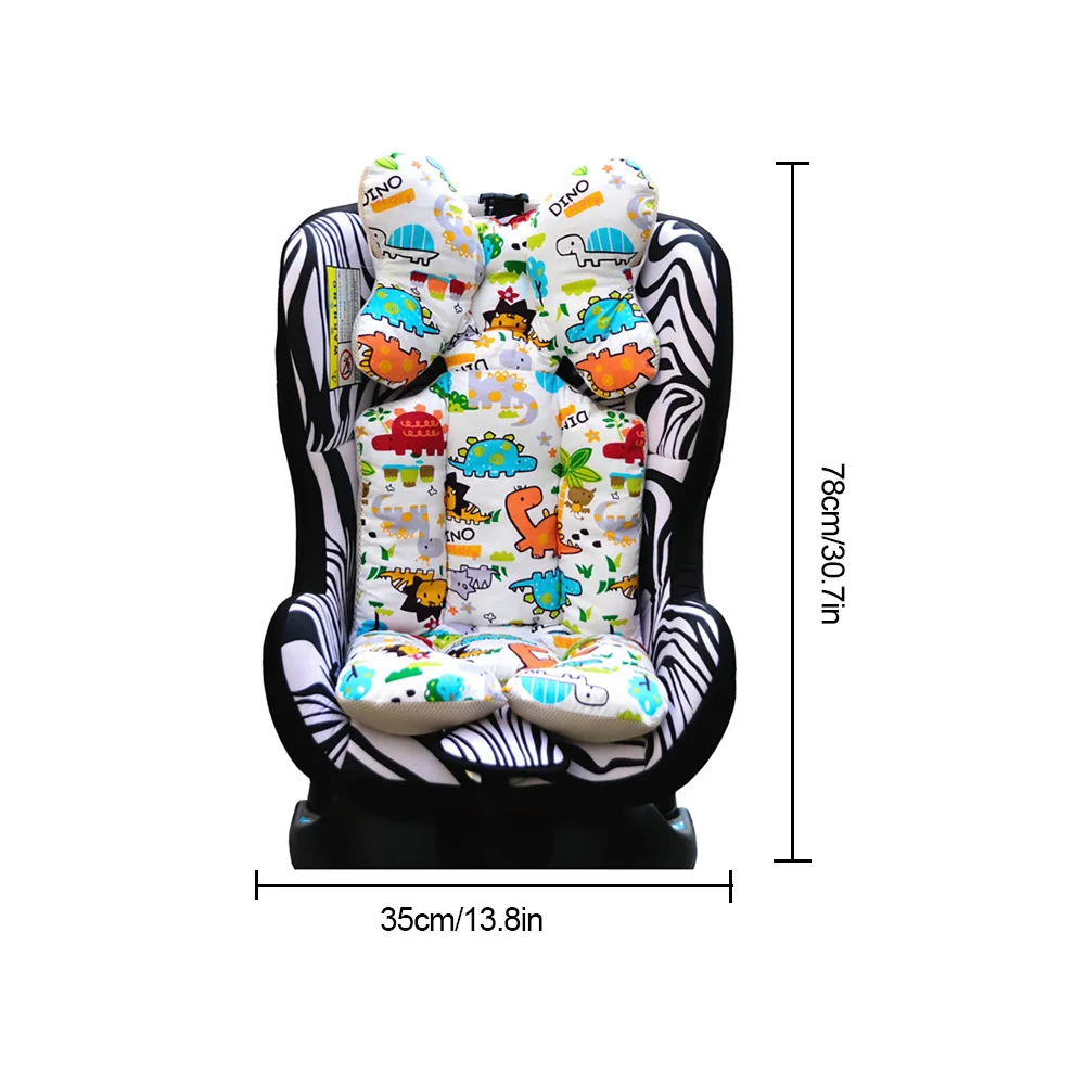 Детская Коляска Подушка-зонтик автомобиль коляска Подушка-обеденный стул Толстая хлопковая подушка