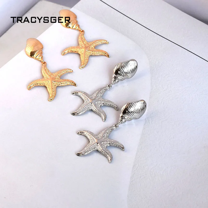 BT 84577 /TRACYSGER/серьги в виде ракушек и морских звезд|Серьги-подвески| |