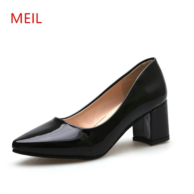 Black Pumps Women Shoes High Heels Lolita Ladies Shoes Woman Office Dress Shoes for Women Chaussures Femme Salto Alto Zapatos