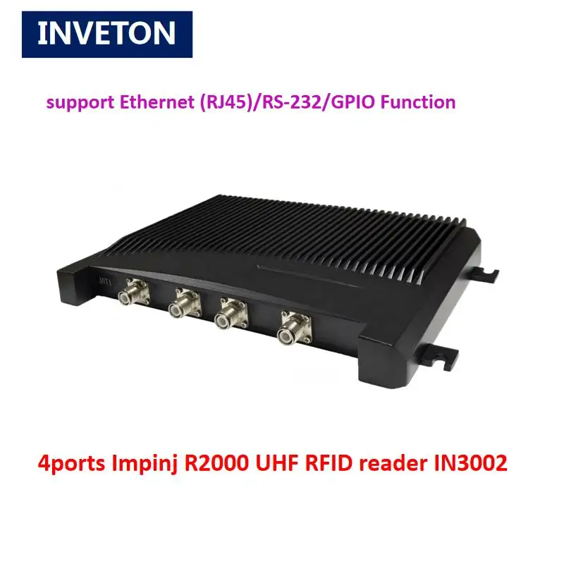 R2000 impinj speedway длинный диапазон uhf rfid считыватель несколько TCP IP/RS232/POE настраивается для управления складом/инвентарным запасом