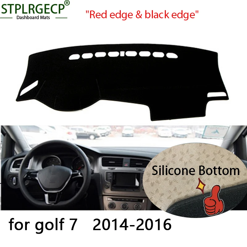 Top Quality Double layer Dash Mat Dashmat Dashboard Cover Sun Shade