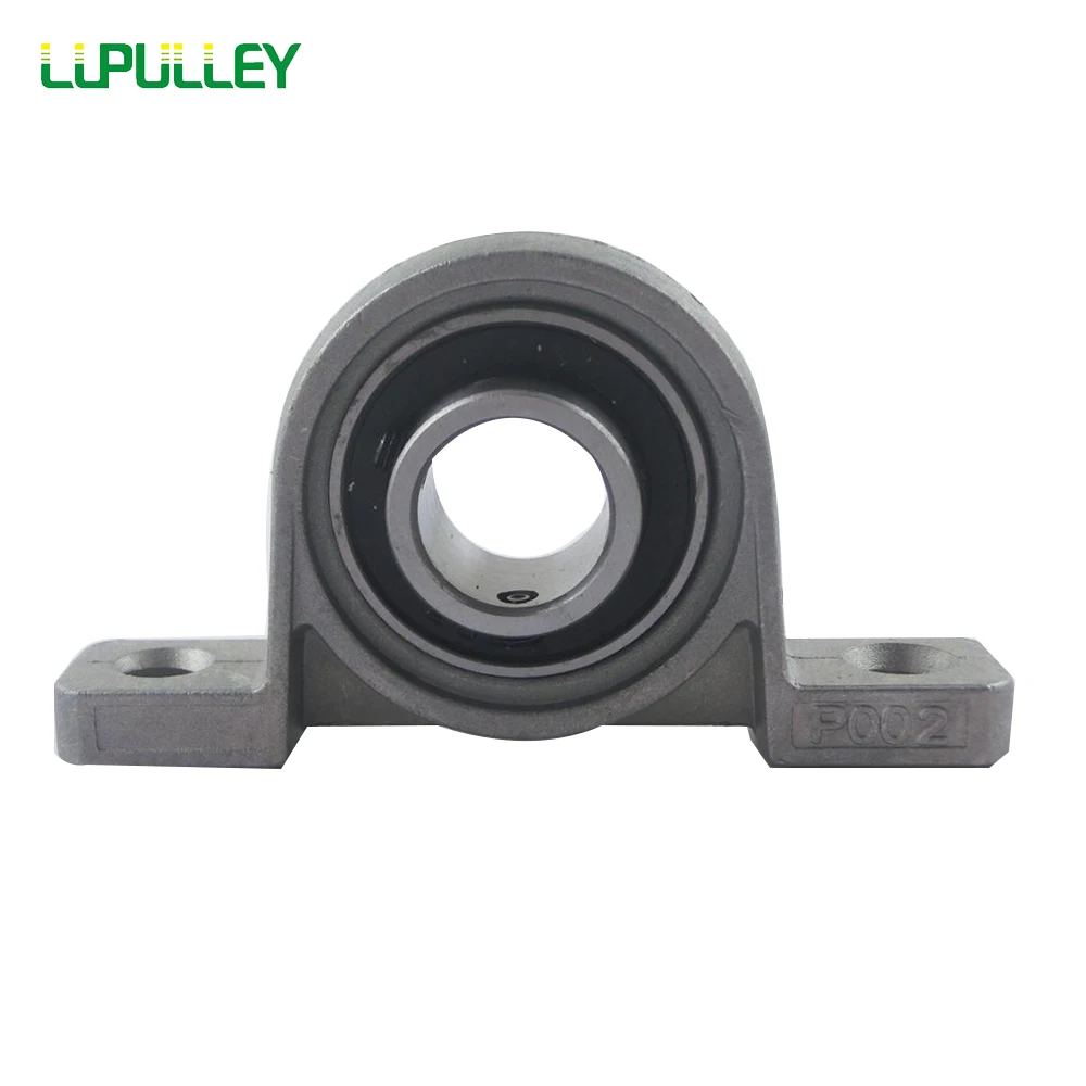 

LUPULLEY 2PCS Ball Bearing KP08/000/001/002/003/004/005/006 Pillow Block Mounted Support Bore Diameter 8/10/12/15/17/20/25/30mm
