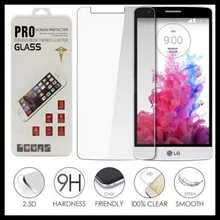 С упаковкой для продажи в розницу высокое качество премиум класса, закаленное Стекло пленка Экран протектор для LG G3 защитную пленку 50 шт./лот