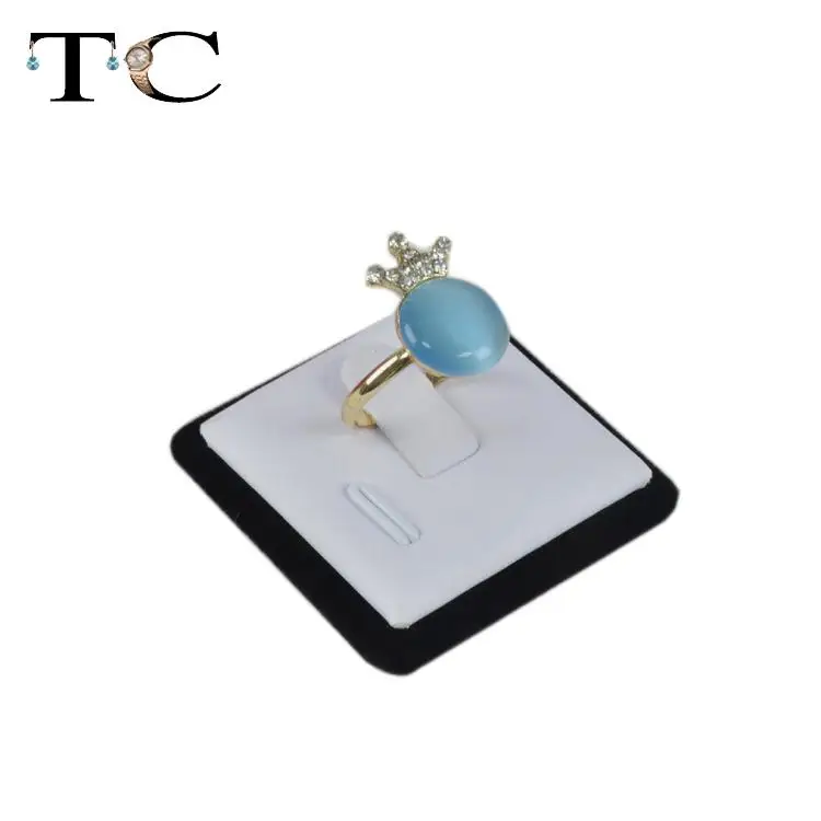 1 х модная декоративная подставка для ювелирных украшений мини чехол из белой