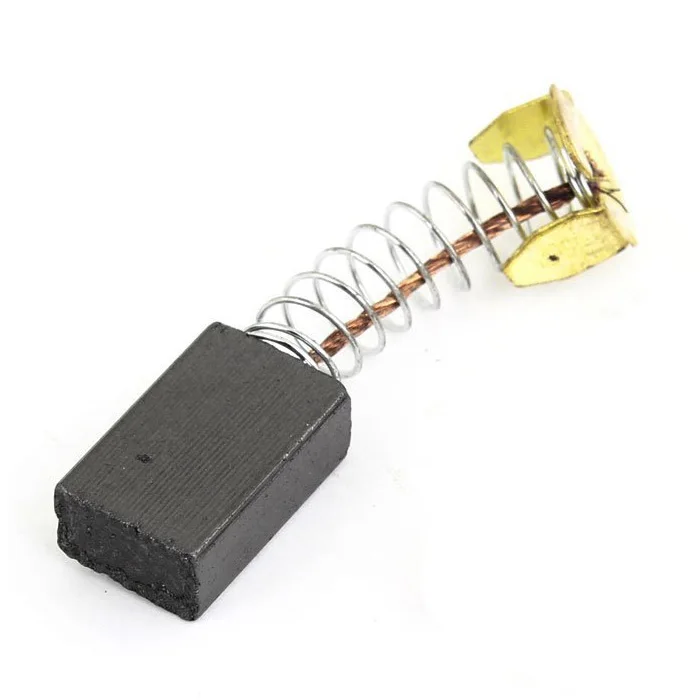 New 2 Pcs Electric Drill Motor Carbon Brushes 15 x 9 x 6mmin Electric