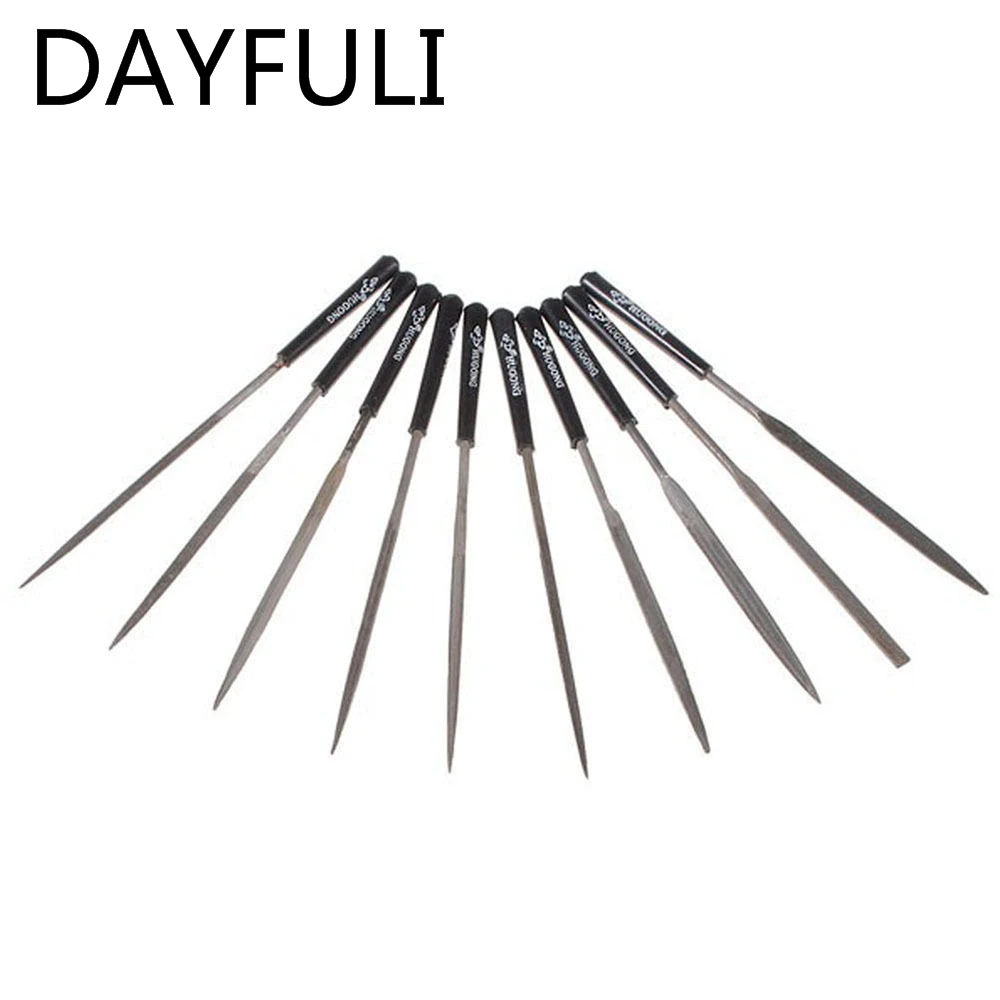 

10pcs Mini File Needles Set Jeweler Wood Carving Craft Metal Glass Stone 3X140MM