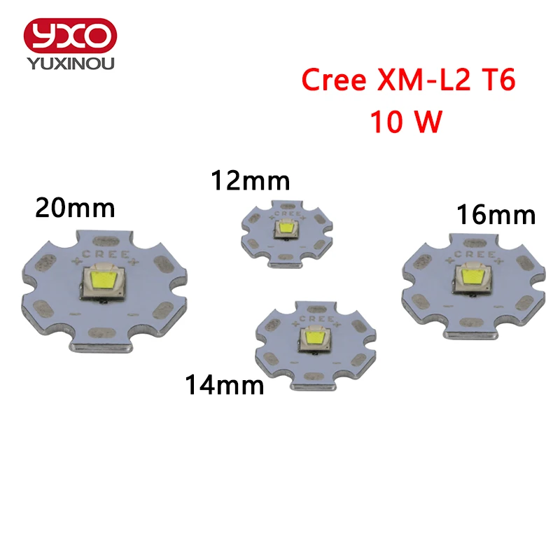 Светодиодный излучатель CREE XML2 10 шт. Вт белый нейтральный теплый светодиодный