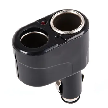 

12V DC 2 Way Car Cigarette Lighter Charger Socket Splitter Lighter Socket Adapter