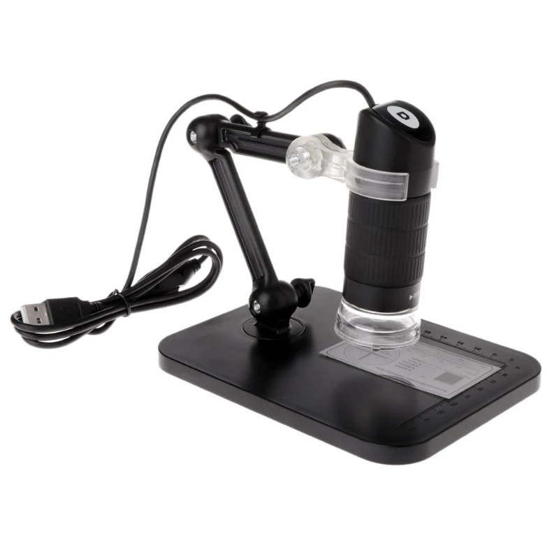 

1000X USB Digital Microscope Camera Endoscope with Universal Bracket Stand 8 LED