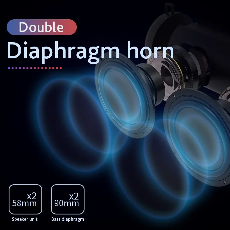 T2 водонепроницаемый IPX5 портативный динамик бас открытый Hifi Саундбар с