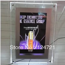 Акриловый односторонний внутренний рекламный тонкий лайтбокс 2" x 36"