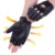1 pair New Arrival Cute Fingerless Gloves Women Black PU Leather Driving Gloves Half Finger