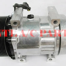Sanden 6020 6132 8217 87300121 87709773 SD7H15 10 PK-119 мм авто ac компрессор для Case IH тракторным Puma Steyr New Holland T7000