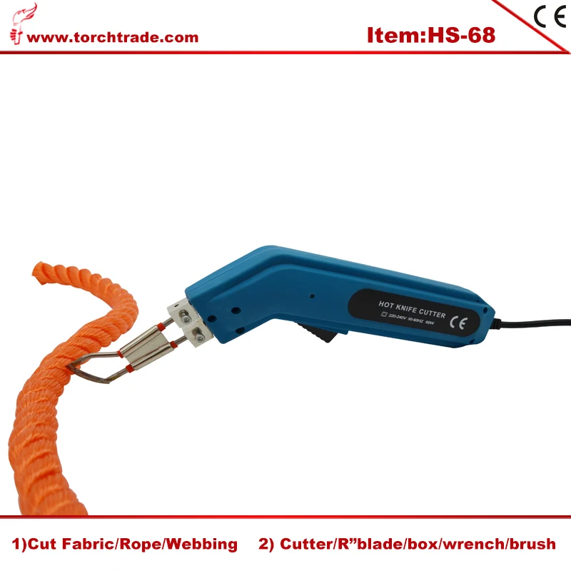 

Electric Web Hot Knife Cutting Synthetic Rope Cutter