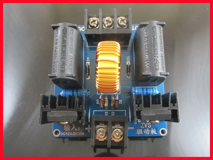 Высоковольтный генератор ZVS Tesla coil power boost комплект высокого давления +