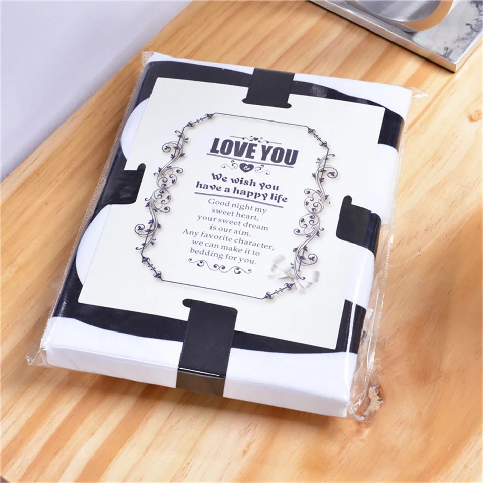 MR MRS Decorative White Couple Pillow Case Pillowcase Cover Home Decoration Gift One Pair Pillows Bedding Set Bedding Outlet  (10)
