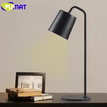 FUMAT настольные лампы Скандинавское исследование светодиодный настольный светильник Eyecare спальня прикроватная лампа современная простая металлическая настольная лампа