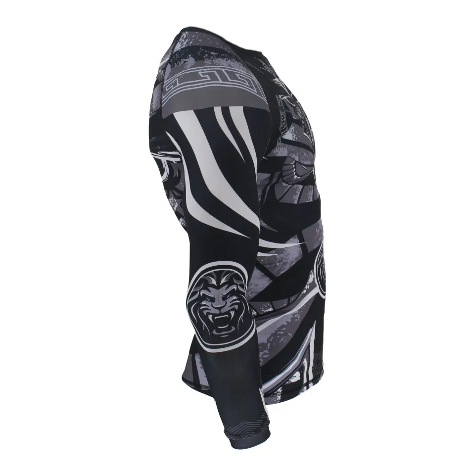 WTUVIVE MMA Samurai Armor дышащая толстовка для фитнеса тигра Муай Тай боксерские майки