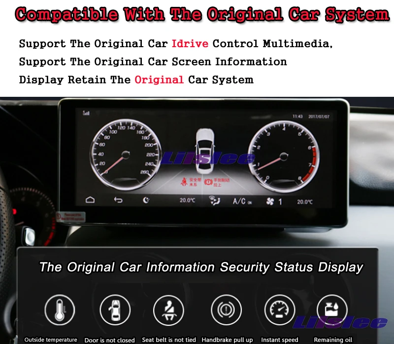 Top Liislee Car Multimedia For Mercedes Benz C Class C200 C260 C180 MB W204 2007~2014 Car Radio DVD Player Stereo GPS NAV Navigation 13
