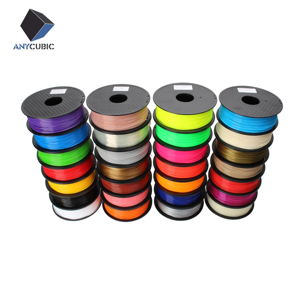Prix pour Anycubic 3D imprimante filament PLA 1.75/3.0mm 1 kg en plastique Caoutchouc Consommables Matériel 28 couleurs de sortes pour vous choisir Prix pour Anycubic 3D imprimante filament PLA 1.75/3.0mm 1 kg en plastique Caoutchouc Consommables Matériel 28 couleurs de sortes pour vous choisir