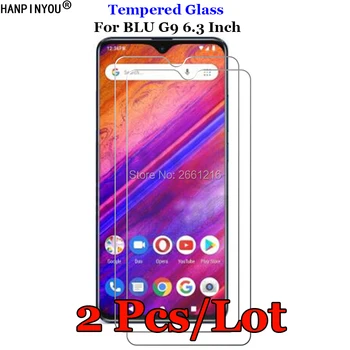 Перейти на Алиэкспресс и купить 2 шт./лот для BLU G9 закаленное стекло 9H 2.5D Премиум Защитная пленка для BLU G9 6,3дюйм